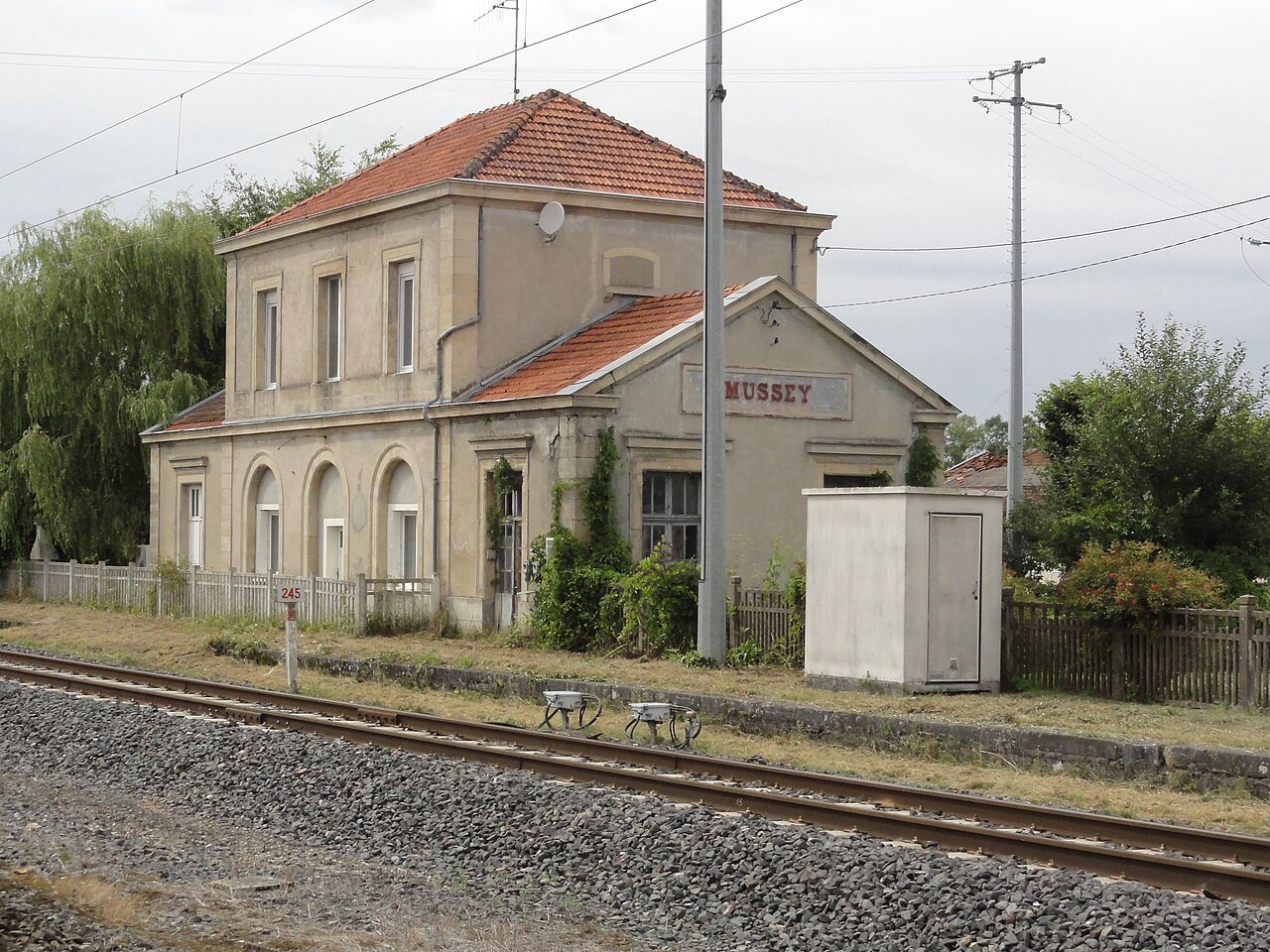 Val-d'Ornain (Meuse) gare de Mussey (02)