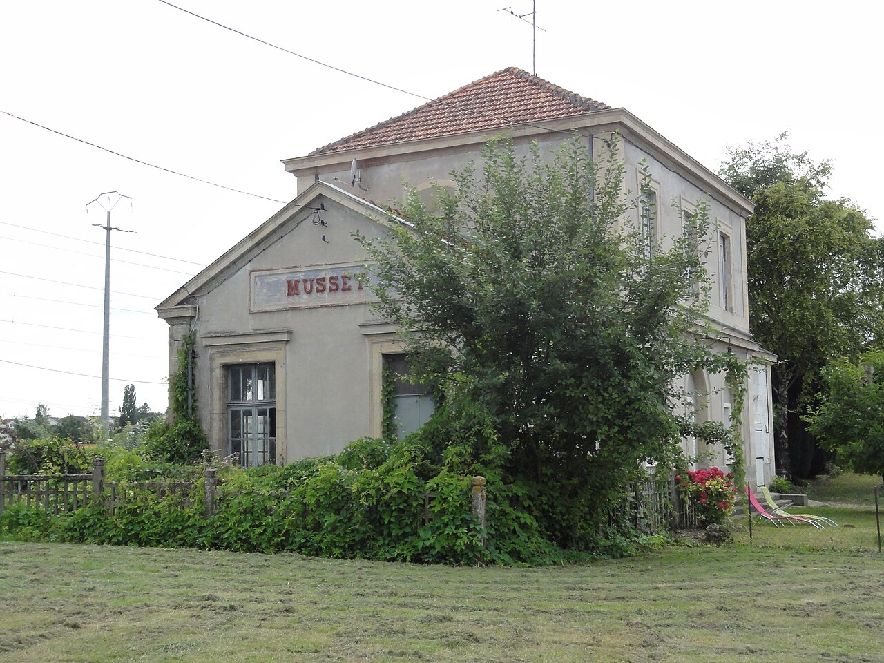 Val-d'Ornain (Meuse) gare de Mussey (01)