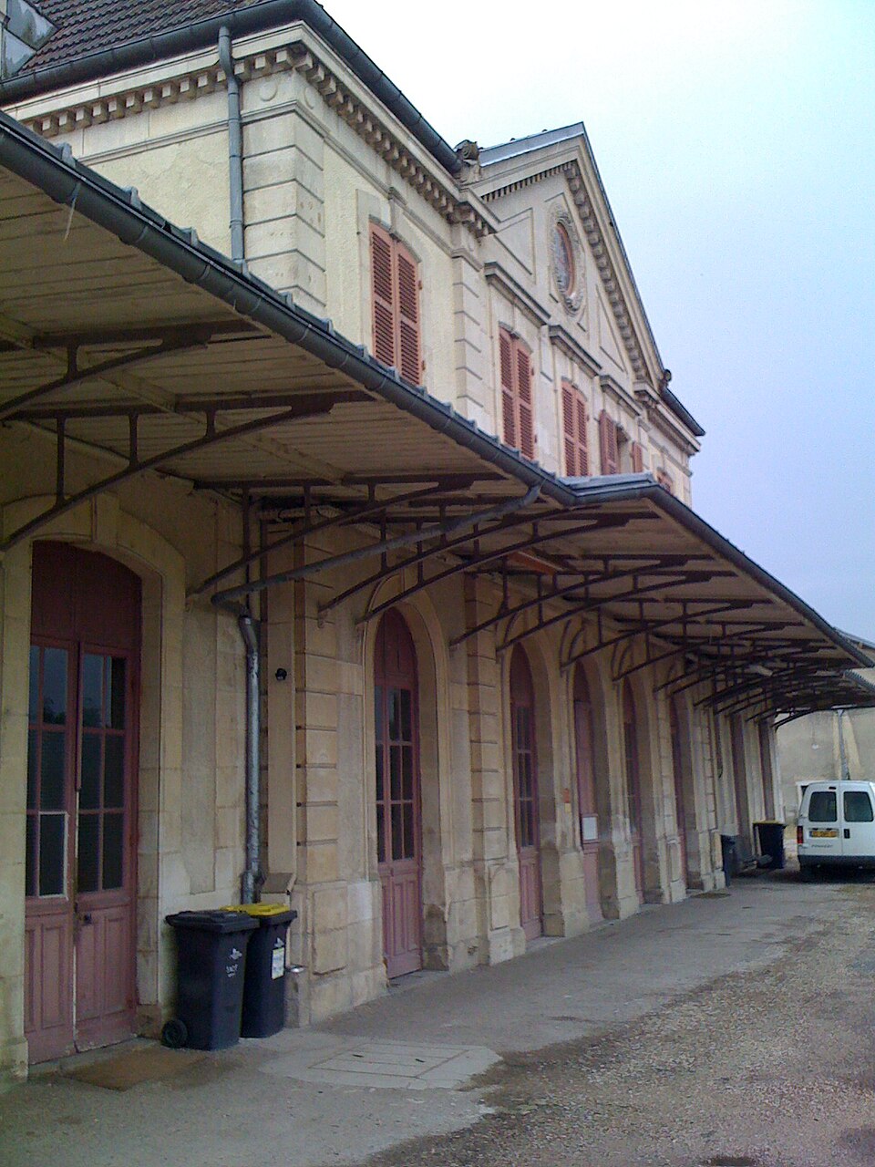 Gare de Chatillon sur Seine quai