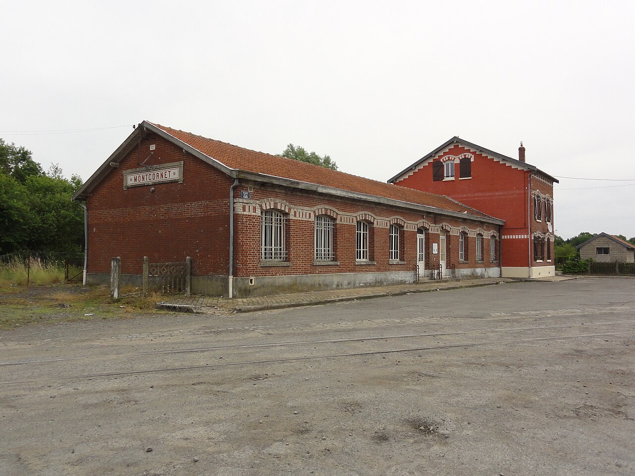 Montcornet (Aisne) gare de Montcornet