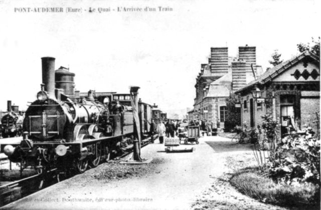 Pont- Audemer Gare (1900)