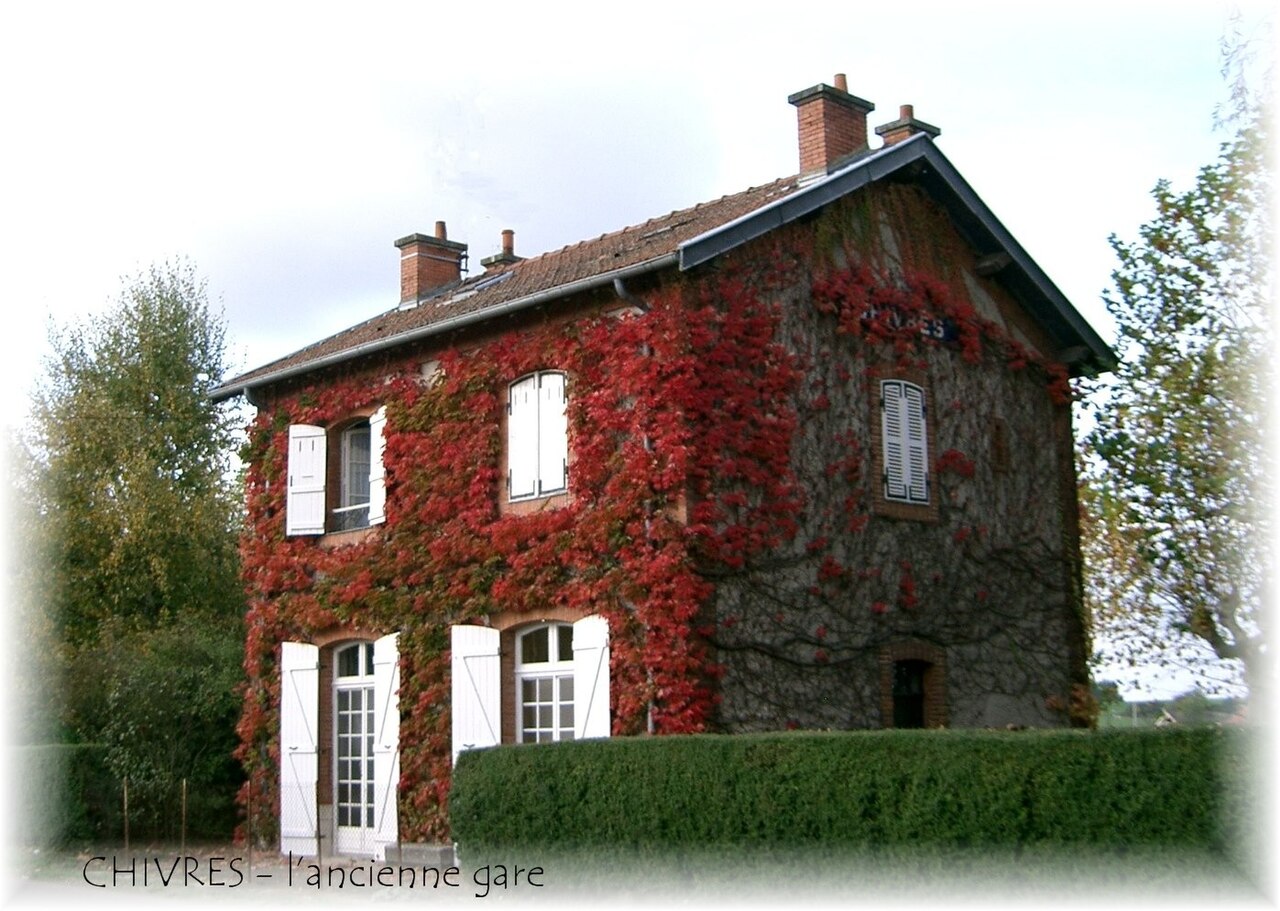 Chivres l'ancienne gare