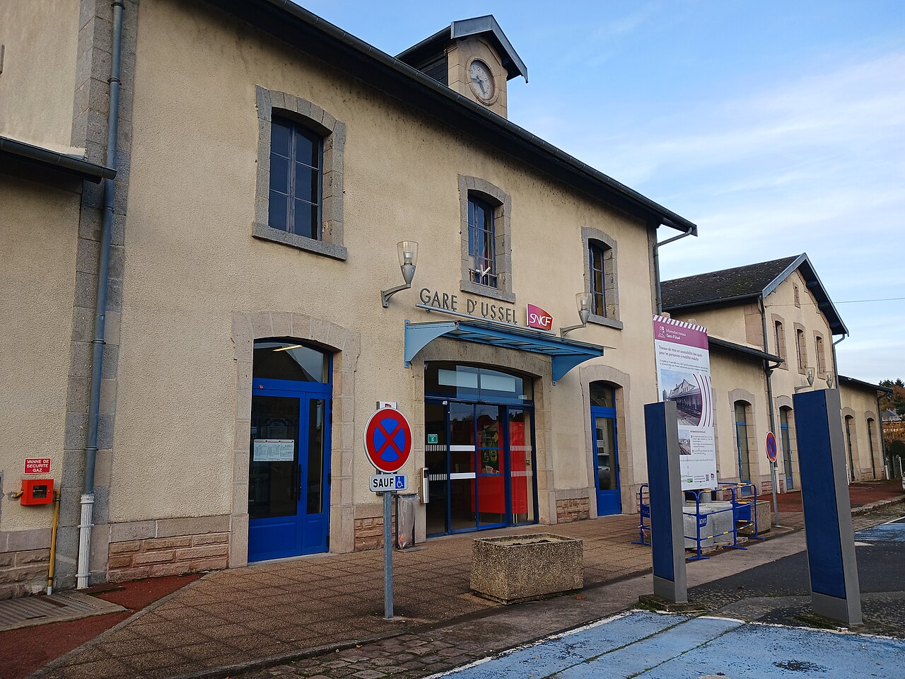 Gare d'Ussel 2023